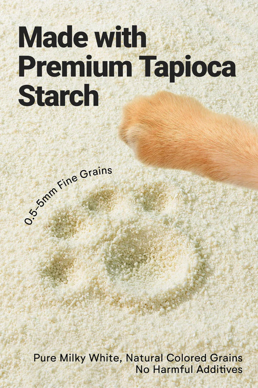 Michu Wonder Cat Litter Plant Based Litter Robot Friendly 5.5lb/88oz