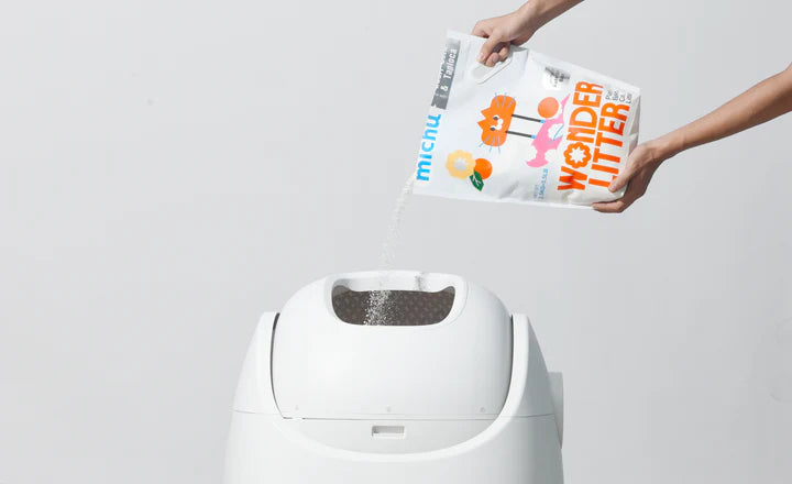 Michu Wonder Cat Litter Plant Based Litter Robot Friendly 5.5lb/88oz