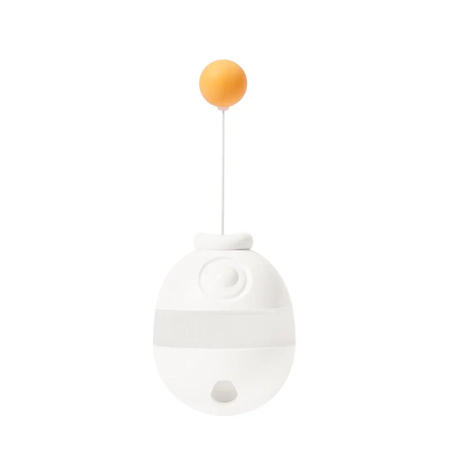 Michu Interactive Cat Treat Dispenser Tumbler Toy - Fun and Rewarding Playtime for Your Feline Friend
