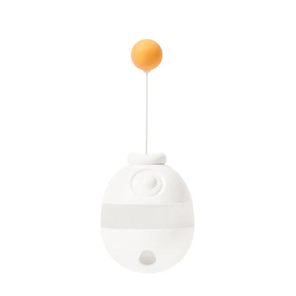 Michu Interactive Cat Treat Dispenser Tumbler Toy - Fun and Rewarding Playtime for Your Feline Friend