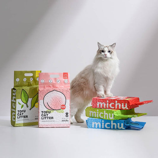 MICHUPET Tofu Cat Litter (5 Different Scents) Authorized Distributor