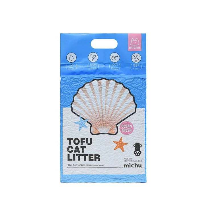 MICHUPET Tofu Cat Litter (5 Different Scents) Authorized Distributor